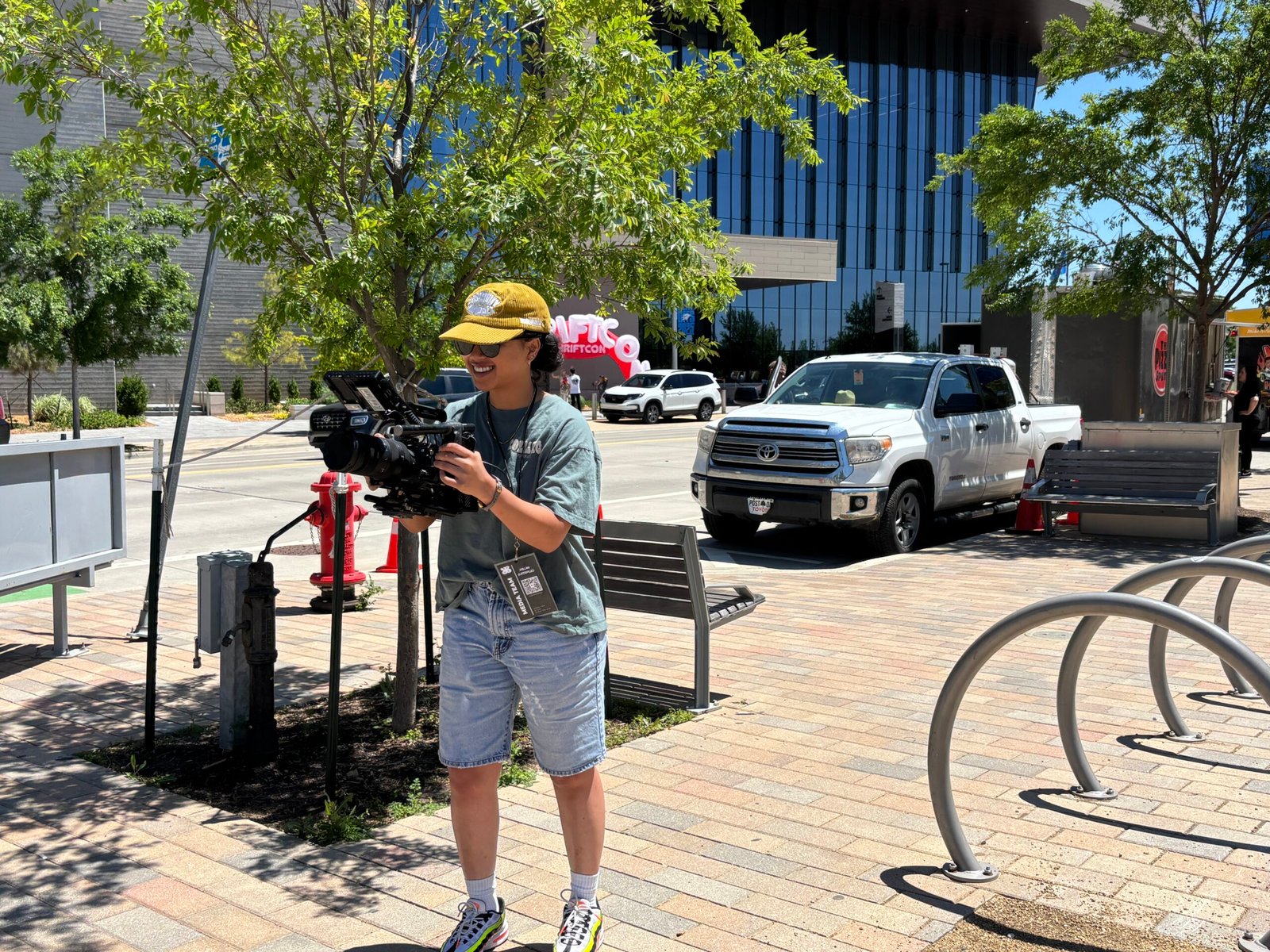 Rolling Butterflies on location