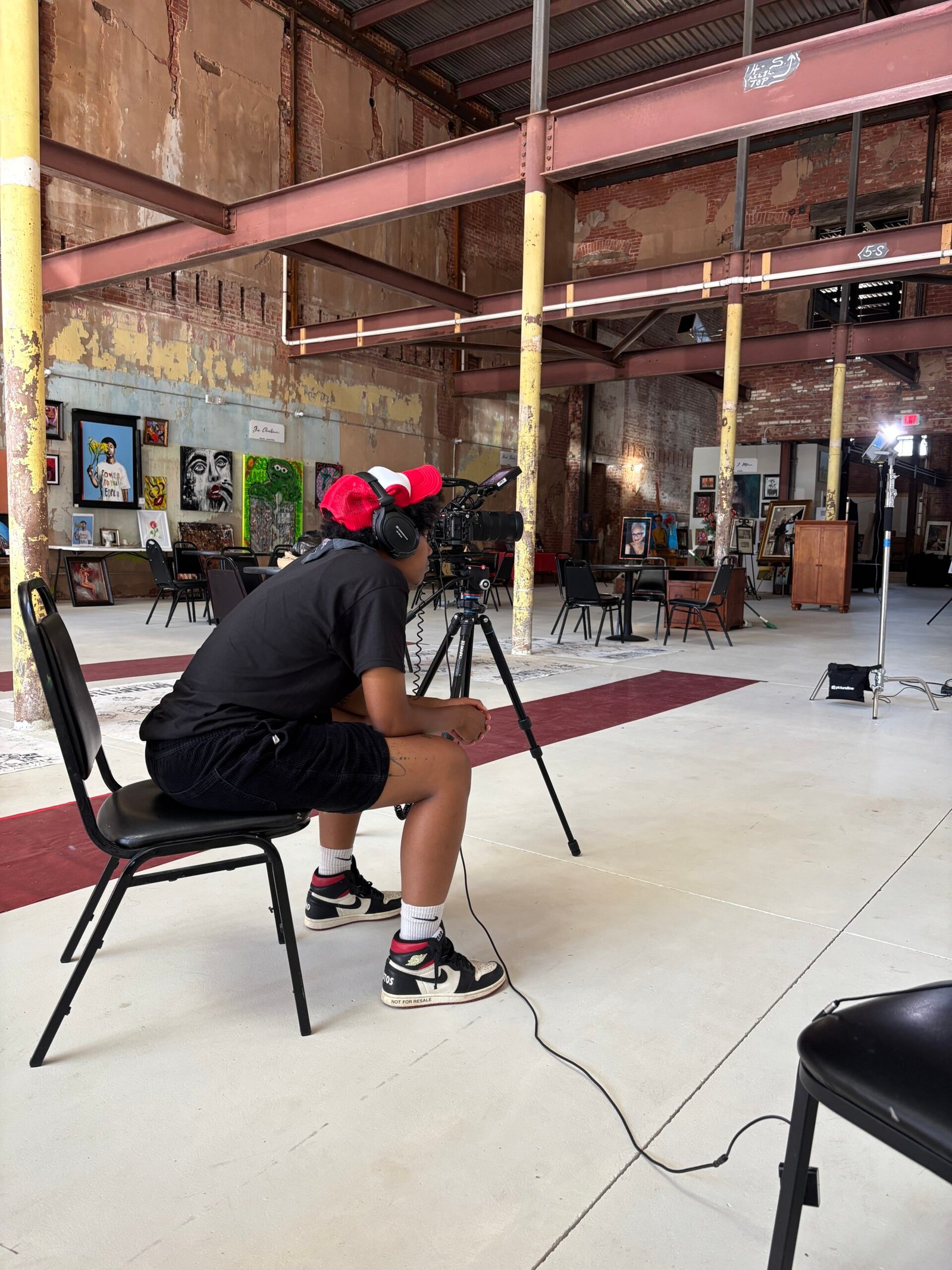 Rolling Butterflies on location